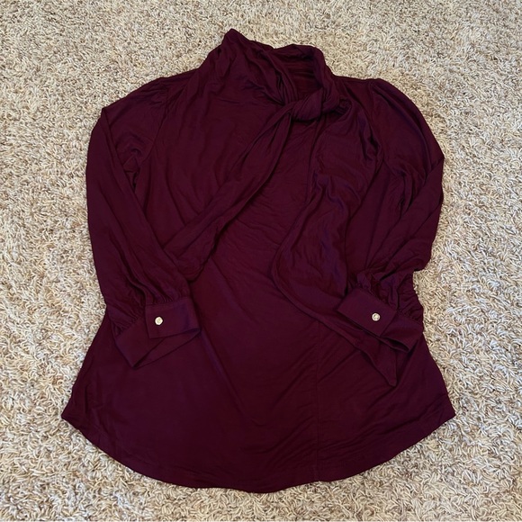 Lauren Ralph Lauren - Women’s Tie-Neck Blouse Size XXS